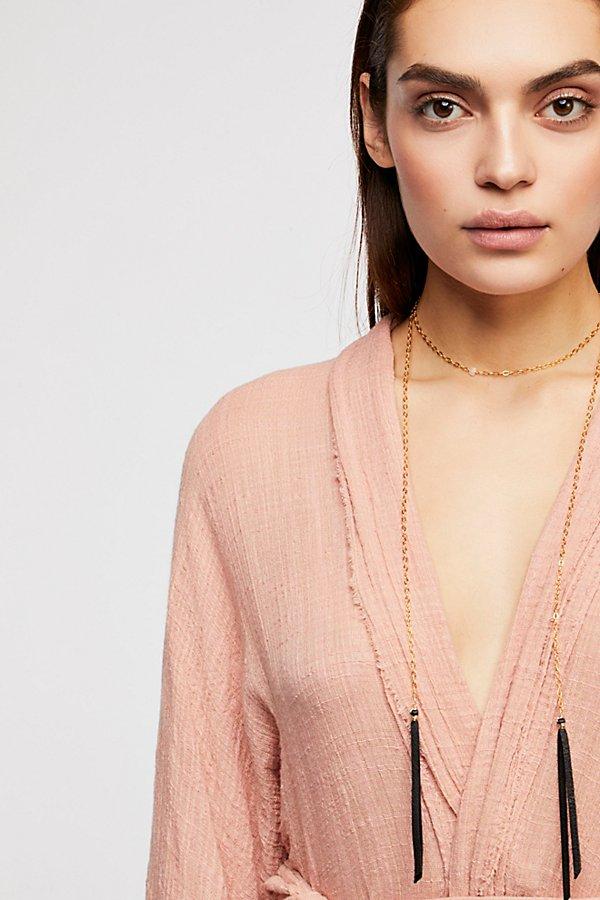 Salida Wrap Necklace By Raven & Riley At Free People